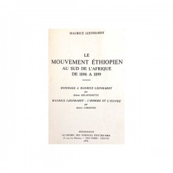 Le Mouvement éthiopien au Sud de l'Afrique de 1896 à 1899